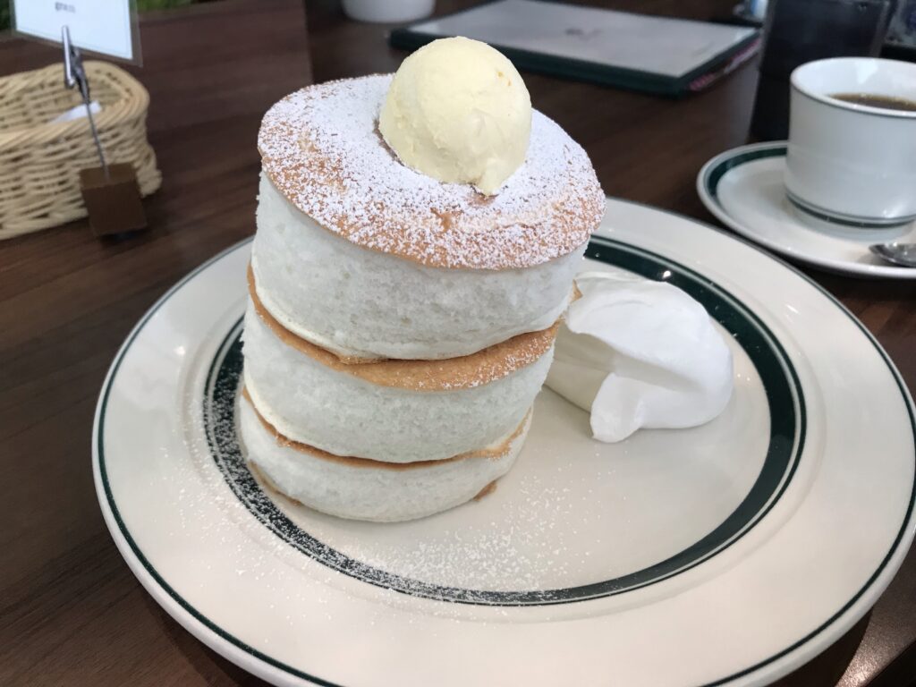 大阪城公園カフェパンケーキパンケーキ