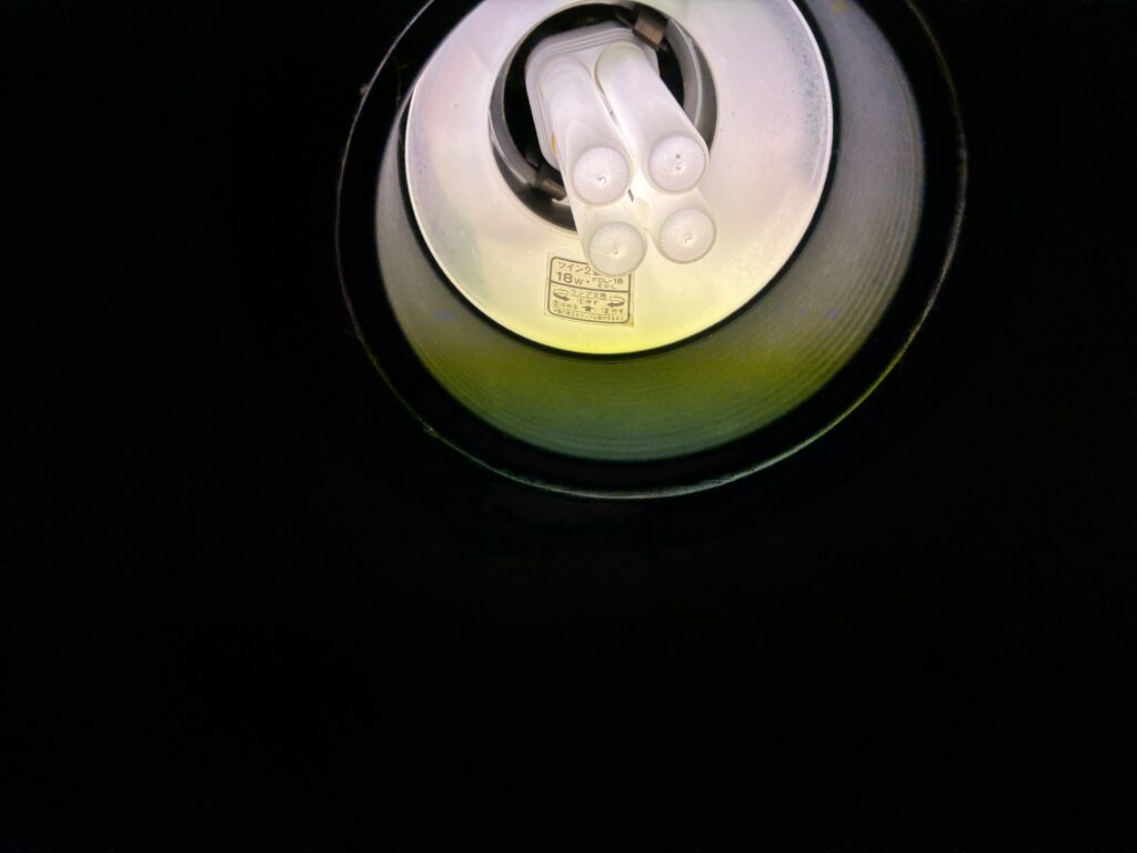  高齢者の照明・FDL18EX-NF3の電球色から昼白色に交換した話