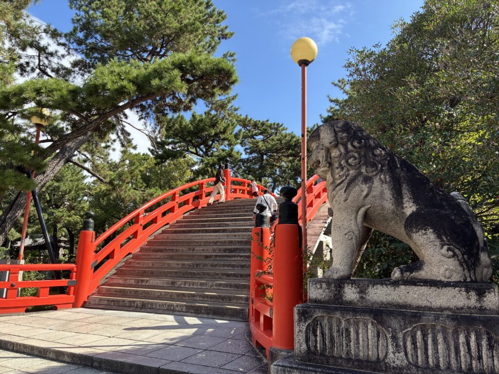 住吉大社の太鼓橋(反橋)